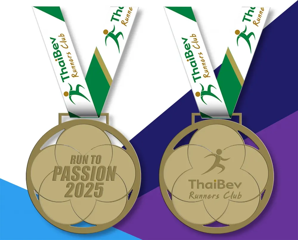 แบบเหรียญ งานวิ่ง Run to PASSION 2025 แบบเหรียญ งานวิ่ง Run to PASSION 2025